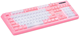 Tastatura USB Xtrike KB706K gejmerska belo povrsinsko osvetljenje roze