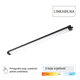 LED SVETILJKA VODONEPROPUSNA 60W 3CCT IP65 CRNA GREEN TECH