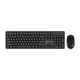 Set Wireless Tastatura+Miš Xtrike MK-307 EN office bez osvetljenja crni