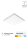 LED PANEL NADGRADNI 48W 3CCT 600X600X38MM GREEN TECH